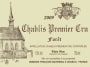 Domaine Francois Raveneau Chablis La Foret Premier Cru 2009 Front Label