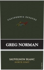Greg Norman Estates Sauvignon Blanc 2015 Front Label
