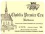 Domaine Francois Raveneau Chablis Butteaux Premier Cru 2013 Front Label