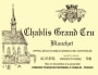Domaine Francois Raveneau Chablis Blanchot Grand Cru 2013 Front Label