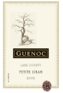 Guenoc Lake County Petite Sirah 2008 Front Label