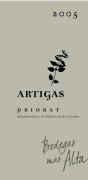 Bodegas Mas Alta Artigas Priorat 2006 Front Label