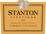 Stanton Vineyards Oakville Cabernet Sauvignon 2005 Front Label
