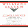 Williams Selyem Forchini Vineyard Zinfandel 2008 Front Label