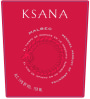 Ksana Malbec 2008 Front Label