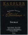 Kaesler Stonehorse Shiraz 2008 Front Label