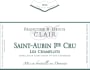 Francoise & Denis Clair Saint-Aubin Les Champlots Premier Cru 2014 Front Label