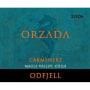Odfjell Orzada Carmenere 2006 Front Label