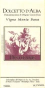 Destefanis Dolcetto d'Alba Vigna Monia Bassa 2007 Front Label
