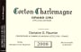 Domaine Georges & Christophe Roumier Corton-Charlemagne Grand Cru 2008 Front Label