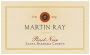 Martin Ray Santa Barbara Pinot Noir 2009 Front Label