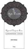 Gotham Langhhorne Creek Shiraz 2009 Front Label