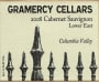 Gramercy Cellars Lower East Cabernet Sauvignon 2008 Front Label