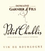 Garnier et Fils Petit Chablis 2010 Front Label