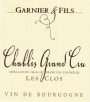 Garnier et Fils Chablis Les Clos Grand Cru 2012 Front Label