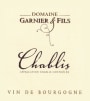 Garnier et Fils Chablis 2012 Front Label