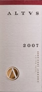 Altvs Cabernet Sauvignon Napa Valley 2007 Front Label