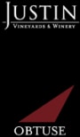 Justin Obtuse (Port Style) 2008 Front Label