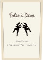 Folie a Deux Cabernet Sauvignon 2008 Front Label