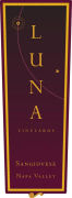 Luna Vineyards Sangiovese 2008 Front Label