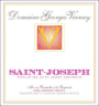 Georges Vernay Saint-Joseph 2012 Front Label