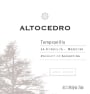 Altocedro Ano Cero Tempranillo 2009 Front Label