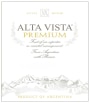 Alta Vista Premium Malbec 2009 Front Label