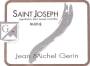 Dom. Jean-Michel Gerin Saint-Joseph Gerin 2010 Front Label