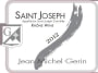 Dom. Jean-Michel Gerin Saint-Joseph Gerin 2012 Front Label