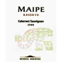Maipe Reserve Cabernet Sauvignon 2009 Front Label