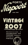 Niepoort Vintage Port (375ML half-bottle) 2007 Front Label