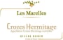 Gilles Robin Crozes Hermitage Les Marelles Cuvee Blanc 2014 Front Label