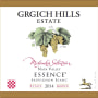 Grgich Hills Estate Essence Sauvignon Blanc 2014 Front Label