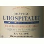 Chateau L'Hospitalet La Clape Grand Vin Blanc 2008 Front Label