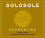 Poggio al Tesoro Solosole Bolgheri Vermentino 2009 Front Label