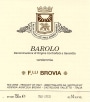 Brovia Barolo 2006 Front Label