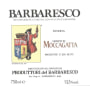 Produttori del Barbaresco Moccagatta Riserva Barbaresco 2005 Front Label