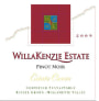 WillaKenzie Estate Estate Cuvee Pinot Noir (375ML half-bottle) 2009 Front Label