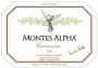 Montes Alpha Series Carmenere 2008 Front Label