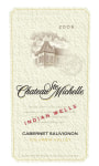 Chateau Ste. Michelle Indian Wells Cabernet Sauvignon 2009 Front Label