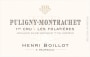 Domaine Henri Boillot Puligny-Montrachet Les Folatieres Premier Cru 2014 Front Label
