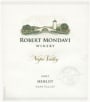 Robert Mondavi Napa Valley Merlot 2007 Front Label