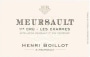 Domaine Henri Boillot Meursault Les Charmes Premier Cru 2012 Front Label