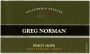 Greg Norman Estates California Estates Pinot Noir 2009 Front Label