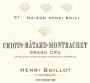 Domaine Henri Boillot Criots-Batard-Montrachet Grand Cru 2012 Front Label