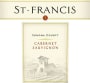 St. Francis Sonoma County Cabernet Sauvignon 2007 Front Label