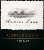 Annie's Lane Copper Trail Shiraz 2006 Front Label