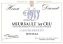 Domaine Henri Darnat Meursault Clos Richemont Premier Cru 2012 Front Label