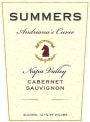 Summers Estate Andriana's Cuvee Cabernet Sauvignon 2007 Front Label