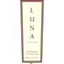 Luna Vineyards Cabernet Sauvignon 2007 Front Label